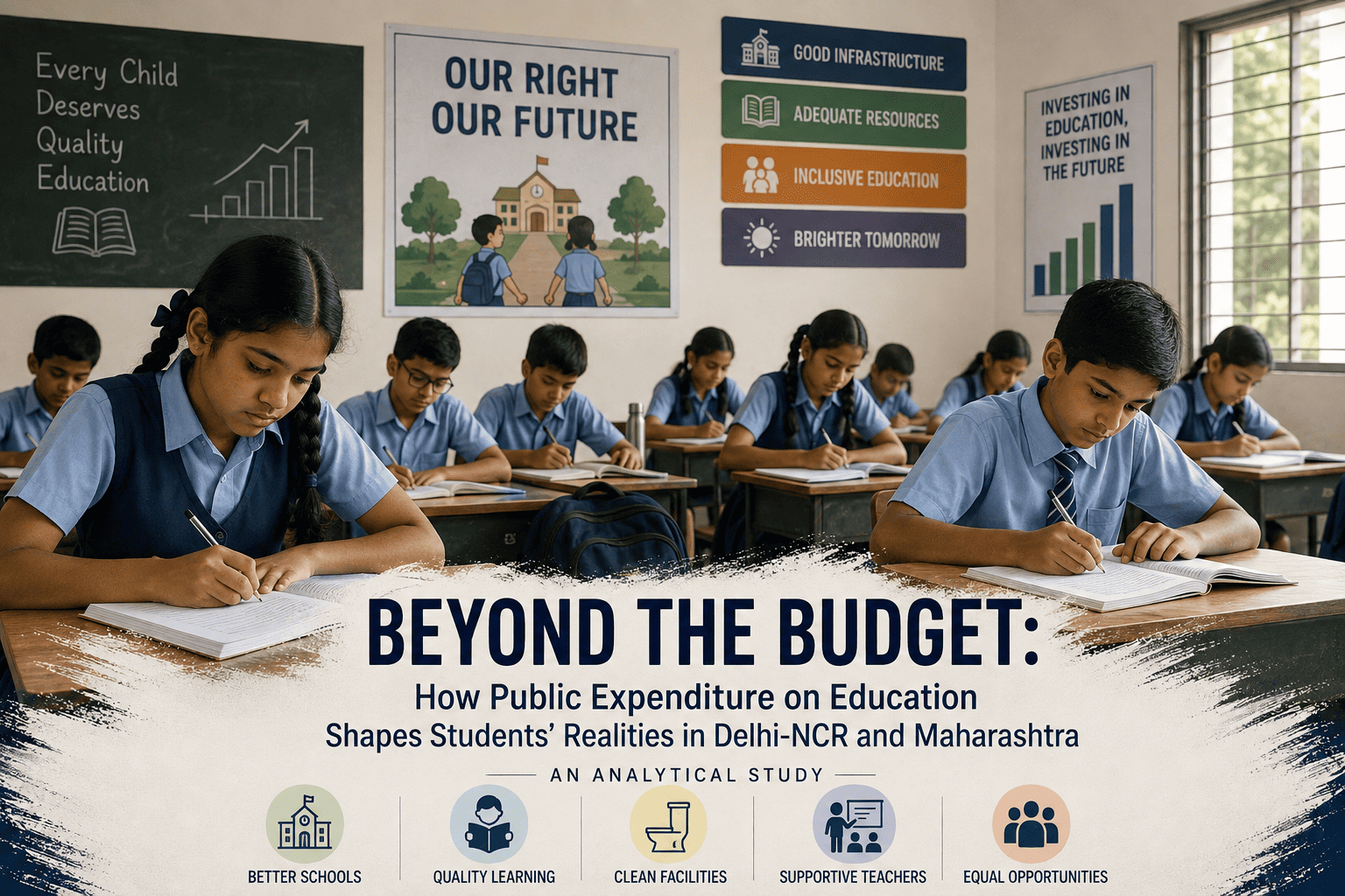 From Allocation to Impact: A Comparative Study of Public Educational Expenditure and Students Lived Experiences in Delhi and Maharashtra