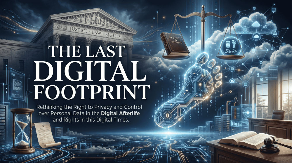 The Last Digital Footprint: Rethinking the Right to Privacy and Control over Personal Data in the Digital Afterlife and Rights in this Digital Times