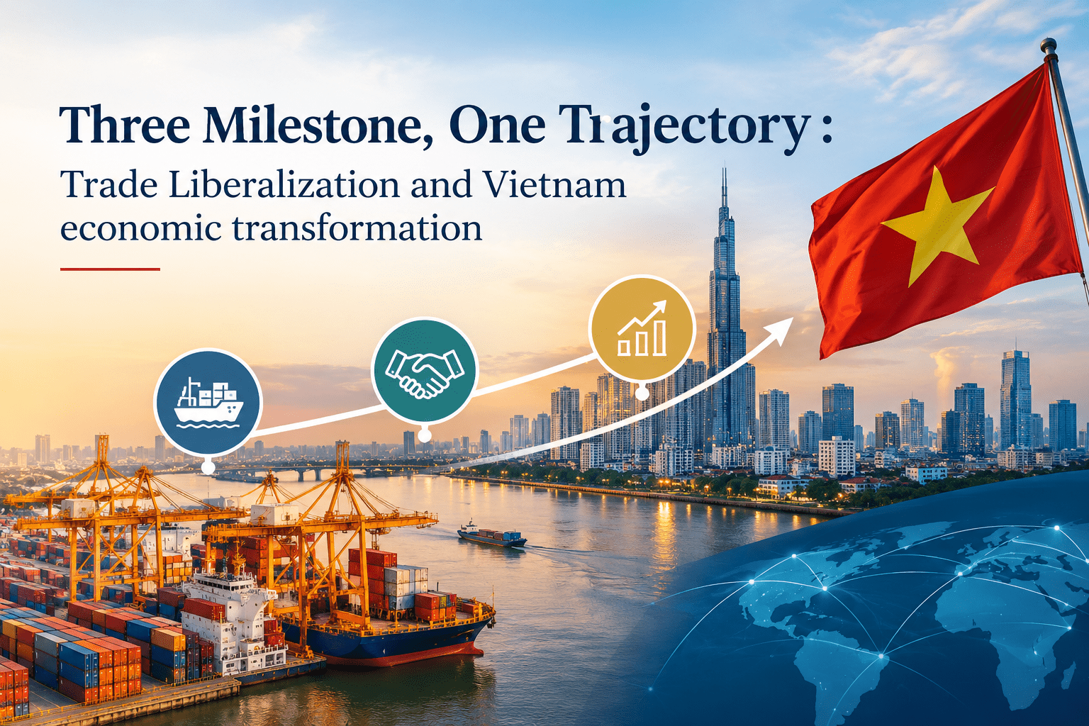 Three Milestone, One Trajectory : Trade Liberalization and Vietnam economic transformation