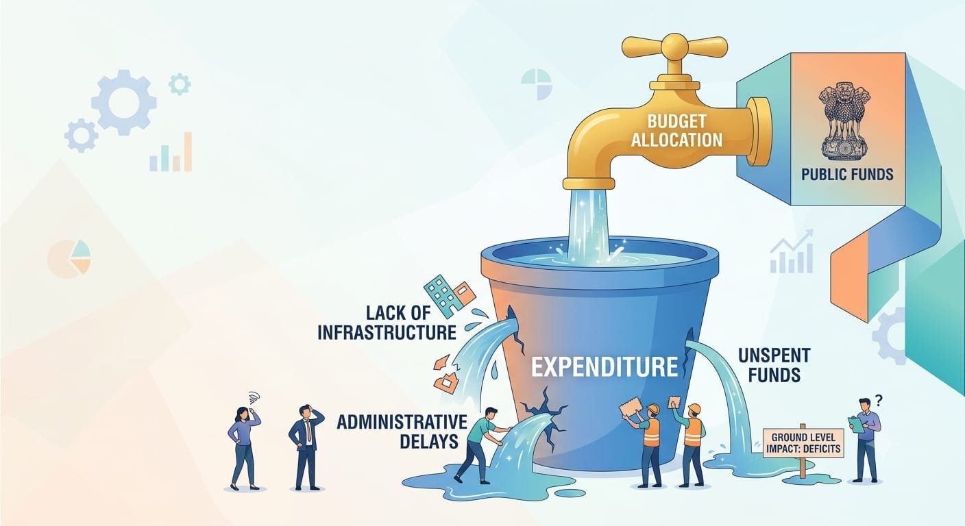 The Gap between Budget and Expenditure in the Indian Education System