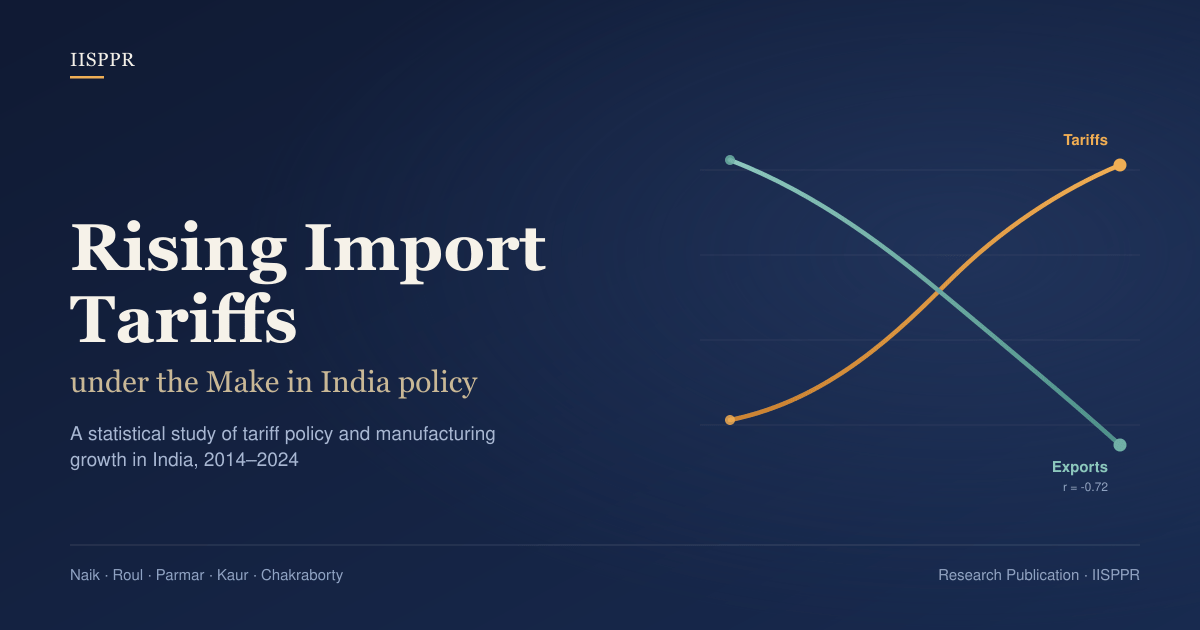 Rising Import Tariffs under Make in India Policy