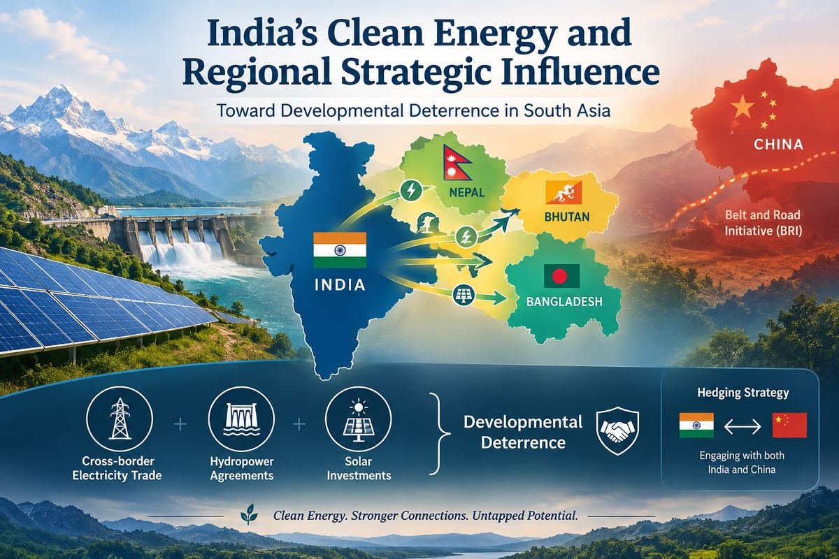 “Developmental Deterrence as Strategic Tool : India’s Clean Energy Partnership in South Asia”